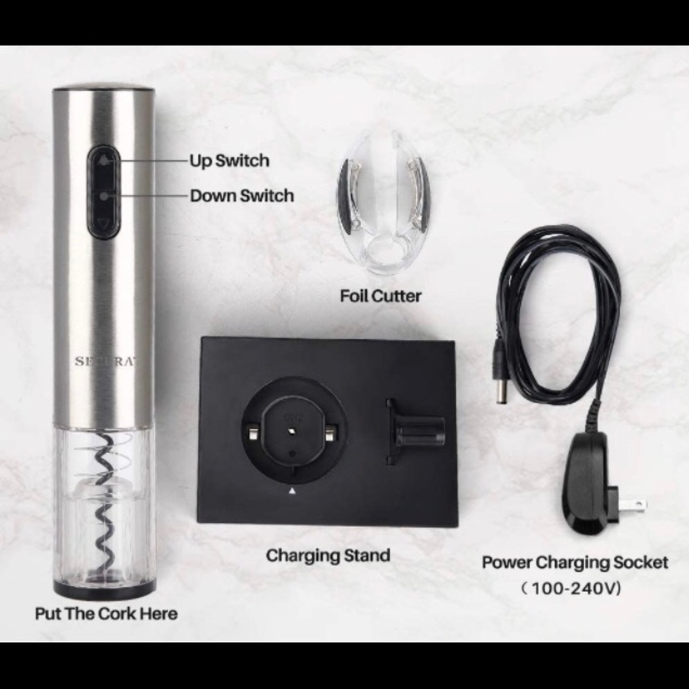 Secura Electric Wine Opener
